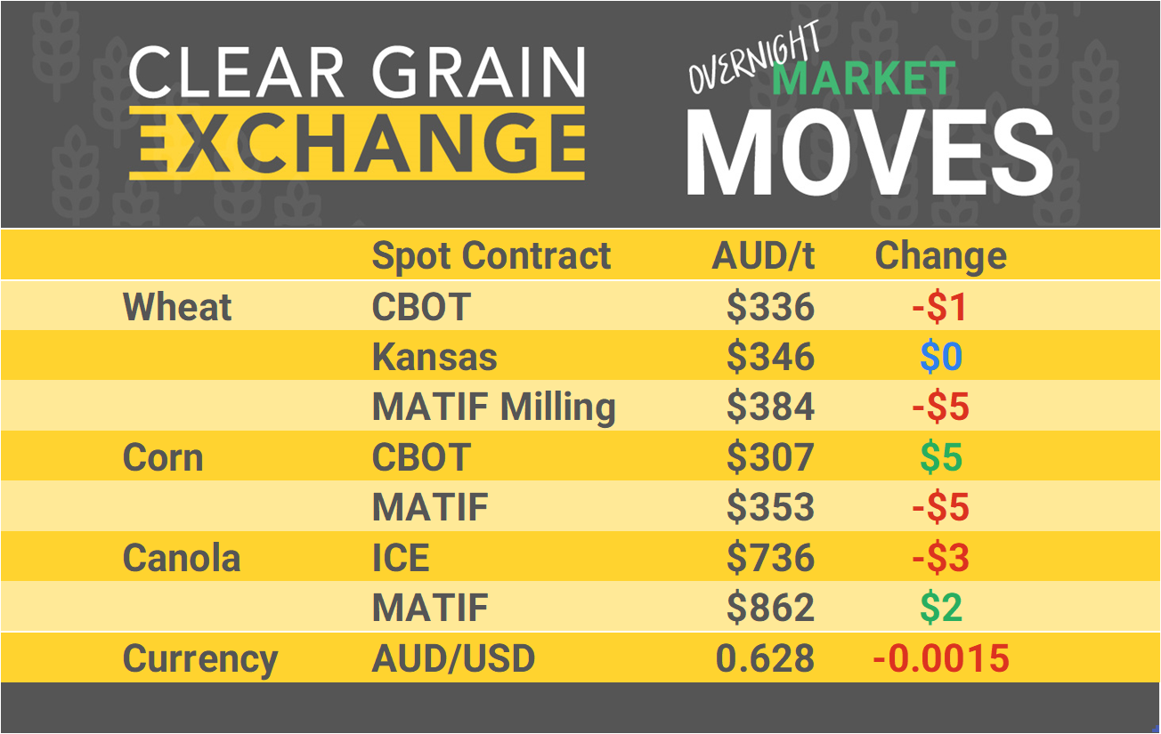 Grain Report Thursday- 13th February