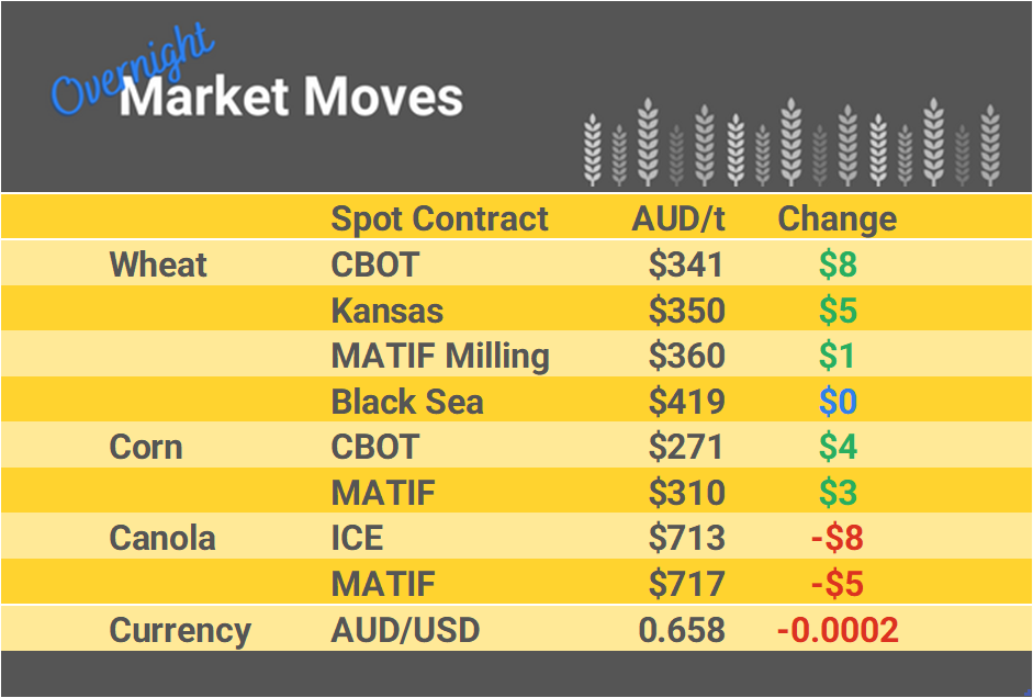 Grain Report Thursday - 25th January