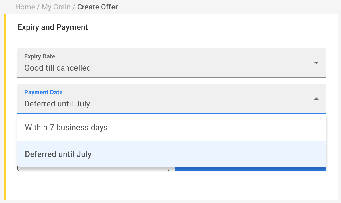 Unsure when you’ll need cashflow from grain sales?