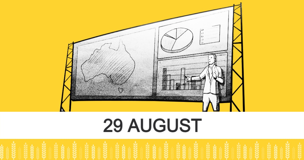 Weekly Grain Traded CGX - 29 August