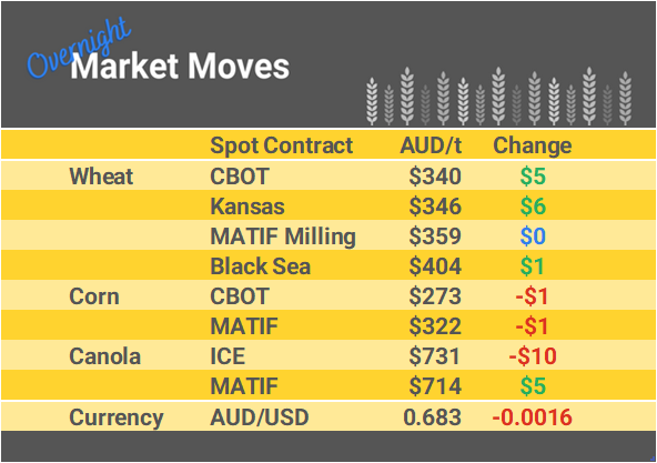Grain Report Friday - 29th December